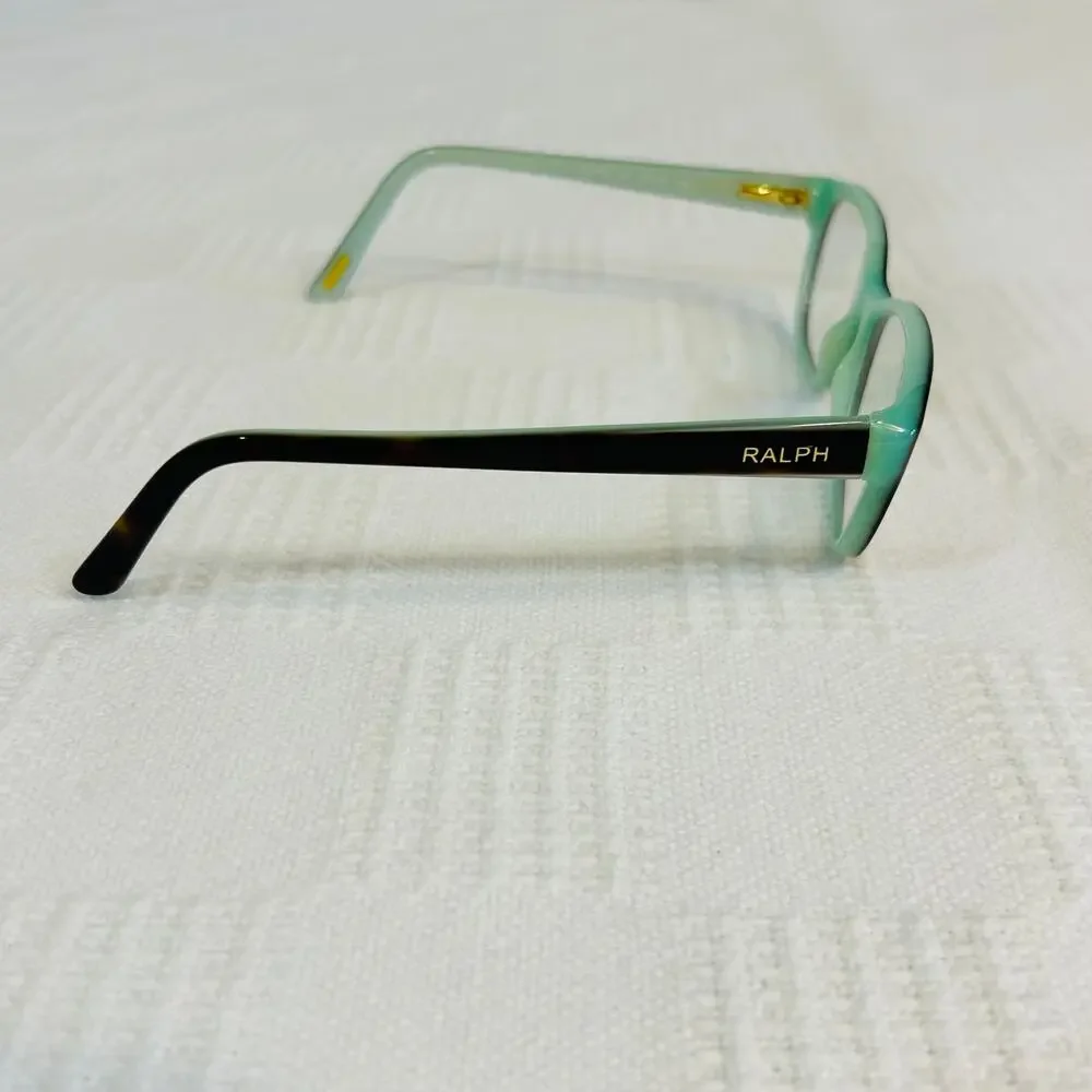 Ralph Lauren RA 7020 601 Eyeglasses Frame 52-16-135 Tortoise/Light Blue & Case
